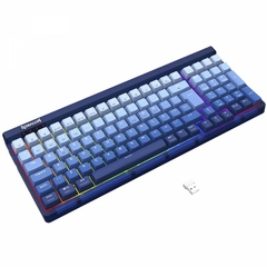 Teclado Mecânico 96% Redragon Garen Pro RGB Bluetooth/Wireless Recarregável Switch Purple - loja online