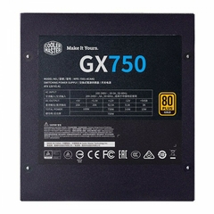 Fonte ATX 750W Real PFC Ativo 80 Plus Gold Cooler Master GX750 Full Modular - 5 Anos de Garantia - loja online
