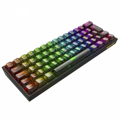 Teclado Mecânico 60% Redragon Fizz Clear RGB Switch Crystal - loja online