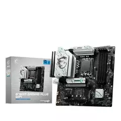 Placa Mãe LGA1700 B760 DDR5 12ª/13ª/14ª Geração MSI MG Gaming Plus WI-FI/BT/m-ATX - 1 Ano de Garantia + (Garantia Fabricante) - loja online