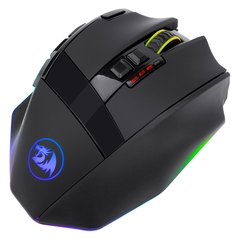 Mouse Gamer Redragon Sniper Pro Wireless 16.000 DPI RGB 9 Botões Programáveis Black M801P - loja online