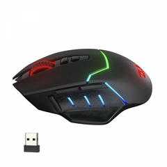 Mouse Gamer Redragon Mirage Pro Wireless 8.000 DPI RGB 8 Botões Programáveis Black M690 - loja online