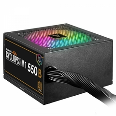 Fonte ATX 550W PFC Ativo 80 Plus Bronze Gamdias Cyclops M1-550B Led RGB - loja online