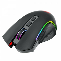 Mouse Gamer Redragon Griffin, 8000 DPI, Wireless, 7 Botões Programáveis, RGB, Black, M602-KS - loja online