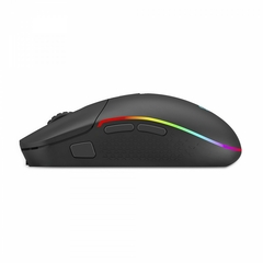 Imagem do Mouse Gamer Redragon Invader Pro Wireless 10.000 DPI RGB 8 Botões Programáveis Pixart PMW3325 Preto M719RGB-PRO