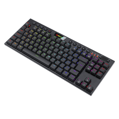 Teclado Mecânico 80% Redragon Horus Black RGB Switch Brown - loja online