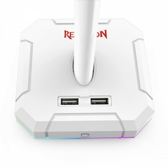 Suporte para Headset Redragon Scepter White Rgb - loja online