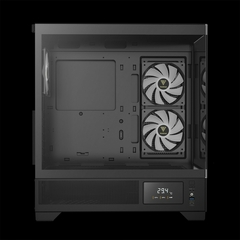 Gabinete Gamer Gamdias Atlas M1 Black Com Painel Digital *Com 3 Fans ARGB* - ATX, Micro-ATX e Mini-ITX - loja online