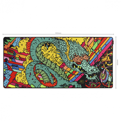Mouse Pad Dragon Extended - Estilo Speed - 900x420mm - Pmd90x42 - loja online