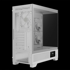 Gabinete Gamer Gamdias Atlas M1 White Com Painel Digital *Com 3 Fans ARGB* ATX, Micro-ATX e Mini-ITX - loja online