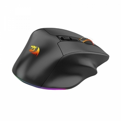 Imagem do Mouse Gamer Redragon Bullseye Pro RGB Wireless Bluetooth 26000 DPI 7 Botões Programáveis Black M806RGB-PRO