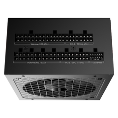 Fonte ATX 3.1 850W PFC Ativo 80 Plus Gold Pcyes Aether Full Modular Cybenetics PCIe 5.0 - 850WFMG - loja online