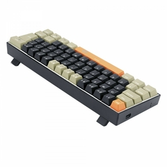 Teclado Mecânico 60% Redragon Lakshmi Orange/Black/Gray LED White Switch Brown - loja online