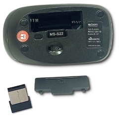 Mouse Sem Fio Exbom MS-S22 1000DPI - WZetta: Pcs, Eletrônicos, Áudio, Vídeo e mais