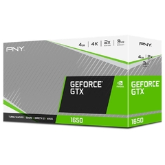 Imagem do Placa de Vídeo Geforce GTX 1650 4GB DDR6 PNY Single Fan 128 Bits Saída Hdmi, Dvi