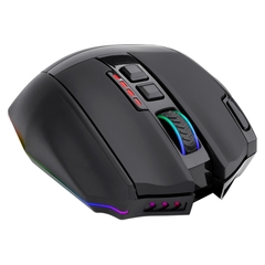 Imagem do Mouse Gamer Redragon Sniper Pro Wireless 16.000 DPI RGB 9 Botões Programáveis Black M801P