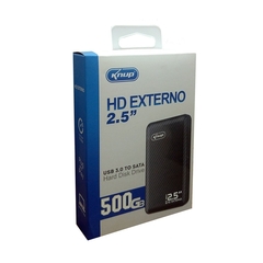 Imagem do HD Externo 500GB USB 3.0 KNUP | KP-HD810