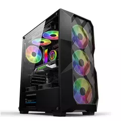 PC GAMER GB1710 RYZEN 5 4600G B450 16GB RAM SSD NVME 256GB 500W PFC ATIVO 80+ BRONZE