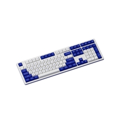 Imagem do Kit Teclado e Mouse Sem Fio Gamer Akko MX108 Blue and White 2.4GHz/Bluetooth