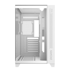 Imagem do Gabinete Gamer Pcyes Forcefield Max White Ghost *Sem Fan* - ATX, Micro-ATX e Mini-ITX