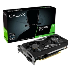 Imagem do Placa de Vídeo GeForce GTX 1650 4GB GDDR6 Galax Dual Fan 128 Bits Saída Displayport | HDMI | DVI