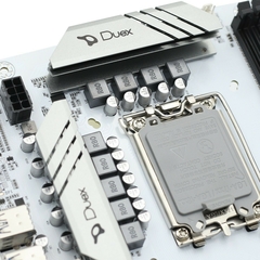 Imagem do Placa Mãe LGA1700 B760ZG DDR5 c/ M.2 12ª/13ª/14ª Geração White Duex - 1 Ano de Garantia