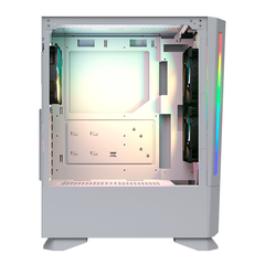 Imagem do Gabinete Gamer Cougar MX430 White Com Led Rgb Frontal *Com 3 Fan Led Rgb* - ATX, Micro-ATX e Mini-ITX