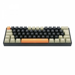 Imagem do Teclado Mecânico 60% Redragon Lakshmi Orange/Black/Gray LED White Switch Brown