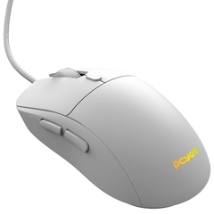 Imagem do Mouse Gamer Pcyes Basaran White Ghost RGB 12.400DPI 6 Botões - Pmgbrwg