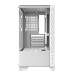 Imagem do Gabinete Gamer Pcyes Forcefield Twr White Ghost *Sem Fan* - Micro-ATX e Mini-ITX