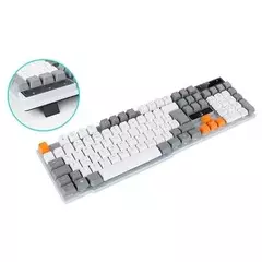 Imagem do Teclado Semi Mecânico Rise Mode G1 White/Gray Rainbow - RM-TG-01-WG