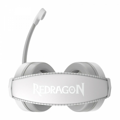 Headset Gamer Redragon Cronus White Led RGB P2 C/ Adaptador P3 (Pega em Todas as Platafor