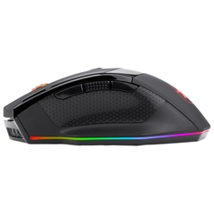 Mouse Gamer Redragon Sniper Pro Wireless 16.000 DPI RGB 9 Botões Programáveis Black M801P