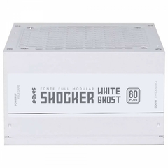 Fonte ATX 500W Real PFC Ativo 80 Plus White Pcyes Shocker Full Modular - White Ghost - FM500WWG