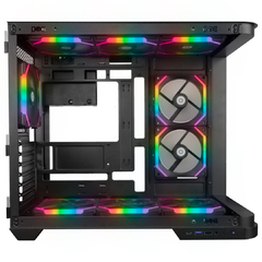 Gabinete Gamer Redragon Wideload Extreme Black CA-605B *Sem Fan* - ATX, Micro-ATX e Mini-ITX