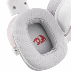 Headset Gamer Redragon Zeus Pro Branco Sem Fio Bluetooth Microfone Destacável Surround 7.1 White H510W-PRO - comprar online