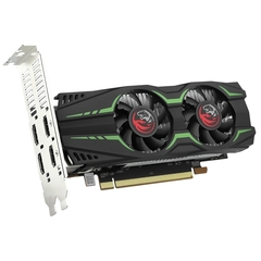 Placa de Vídeo AMD RX 570 4GB GDDR5 Pcyes Dual Fan Low Profile 128 Bits (4 HDMI) - 2 Anos de Garantia