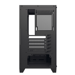 Gabinete Gamer Pcyes Forcefield Twr Black Vulcan *Sem Fan* - Micro-ATX e Mini-ITX