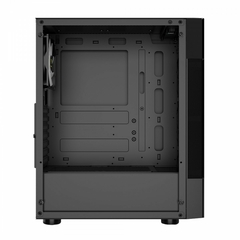 Gabinete Gamer Gamdias Aura GC5 Black Com Painel Digital *Com 3 Fans RGB* - ATX, Micro-ATX e Mini-ITX