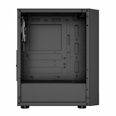 Gabinete Gamer Gamdias Aura GC4 Black *Com 3 Fans RGB* - ATX, Micro-ATX e Mini-ITX