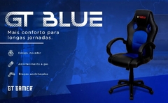 Cadeira Gamer GT Blue com Sistema Relax | GT Gamer