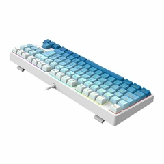 Teclado Mecânico 80% Redragon Daksa Blue/White RGB Switch Brown - comprar online