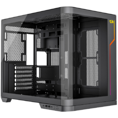 Gabinete Gamer Redragon Wideload Extreme Black CA-605B *Sem Fan* - ATX, Micro-ATX e Mini-ITX - comprar online