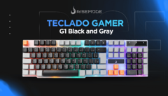 Teclado Semi Mecânico Rise Mode G1 White/Gray Rainbow - RM-TG-01-WG na internet