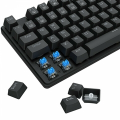 Teclado Mecânico Redragon Valheim Rainbow Switch Blue