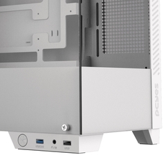 Gabinete Gamer Pcyes Forcefield Twr White Ghost *Sem Fan* - Micro-ATX e Mini-ITX - comprar online