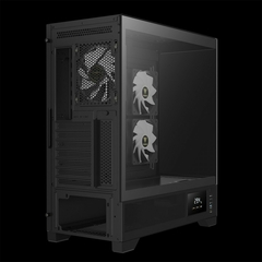 Gabinete Gamer Gamdias Atlas M1 Black Com Painel Digital *Com 3 Fans ARGB* - ATX, Micro-ATX e Mini-ITX na internet