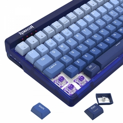 Teclado Mecânico 96% Redragon Garen Pro RGB Bluetooth/Wireless Recarregável Switch Purple na internet