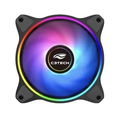 Cooler Fan Led RGB 120mm C3Tech F7-L250 6 Pinos p/ Controladora