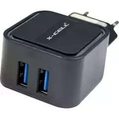 Carregador de Parede X-Cell 3.4A 15W XC-UR10 (2 USB) Fast Charge